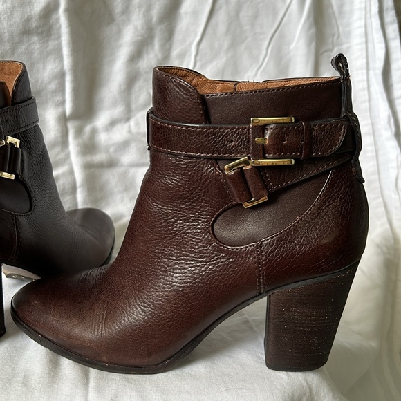 Louise et Cie ankle boots. Burnt Oak brown - Picture 8 of 9
